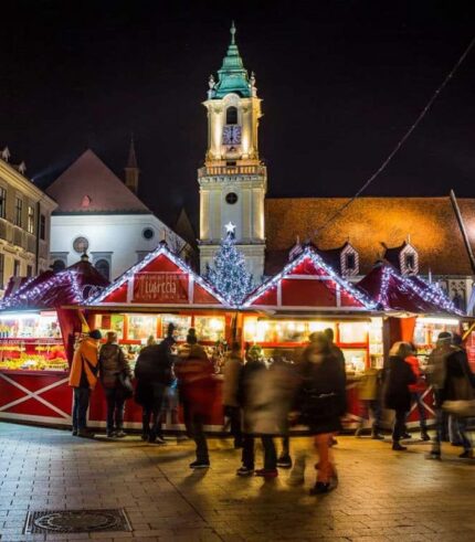 Adventná Bratislava a Viedeň